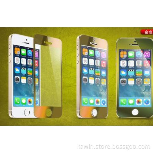 9H hardness color tempered glass screen protector, Japan glass material